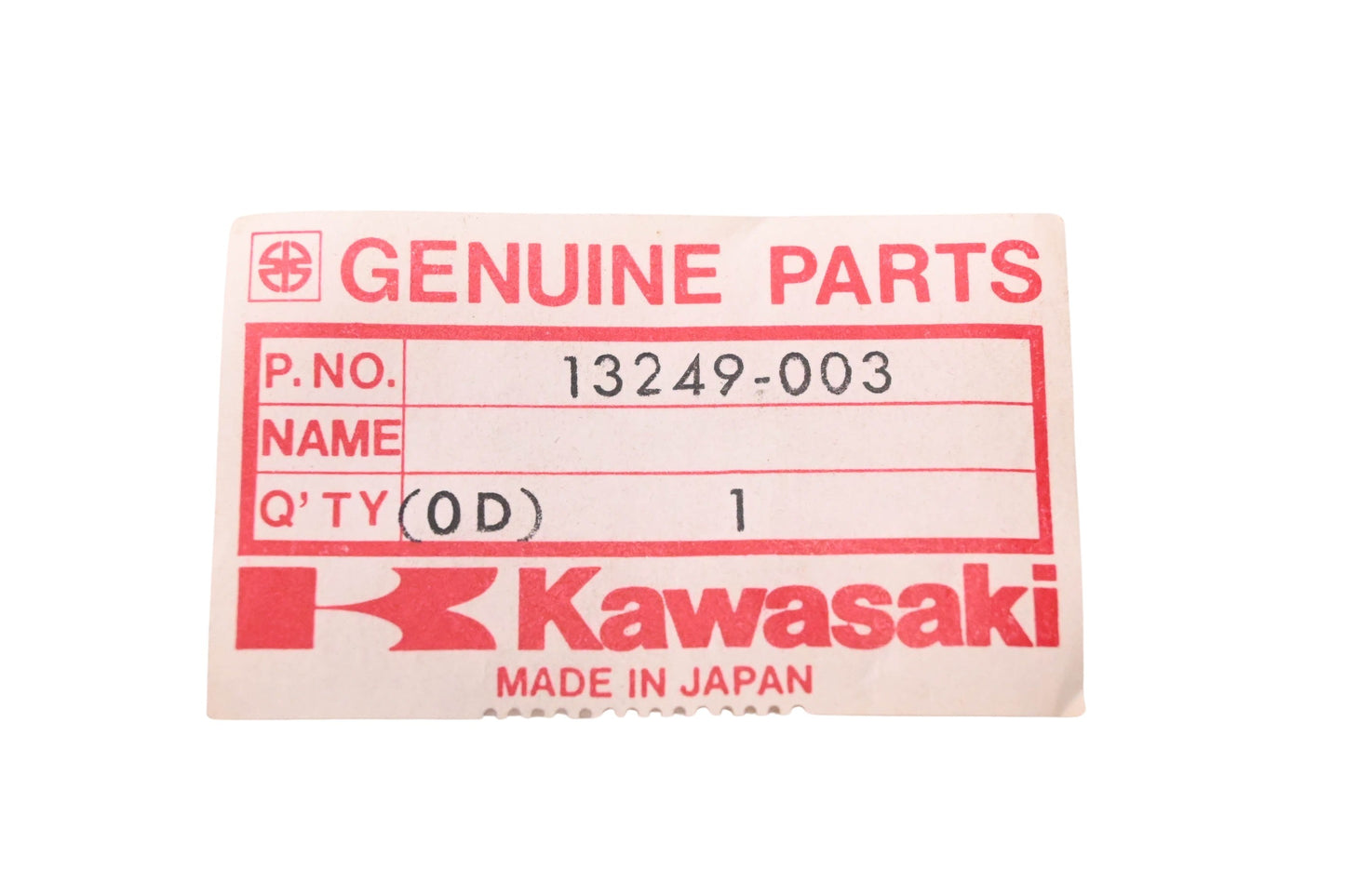 New OEM Kawasaki 13249-003 Front Sprocket 15T NOS