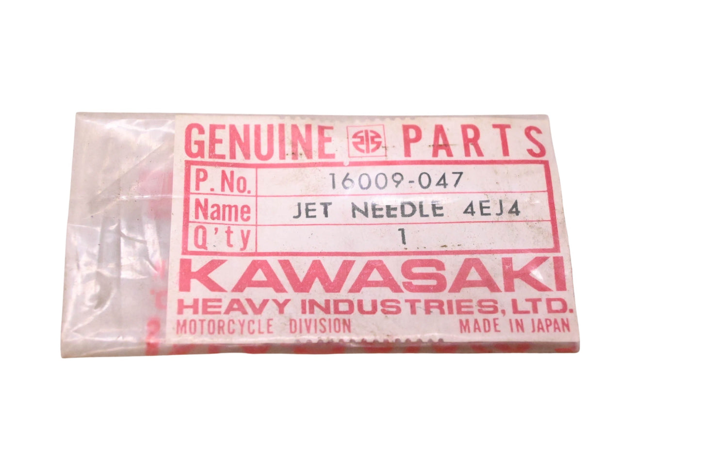 New OEM Kawasaki 16009-047 Jet Needle 4EJ4 NOS