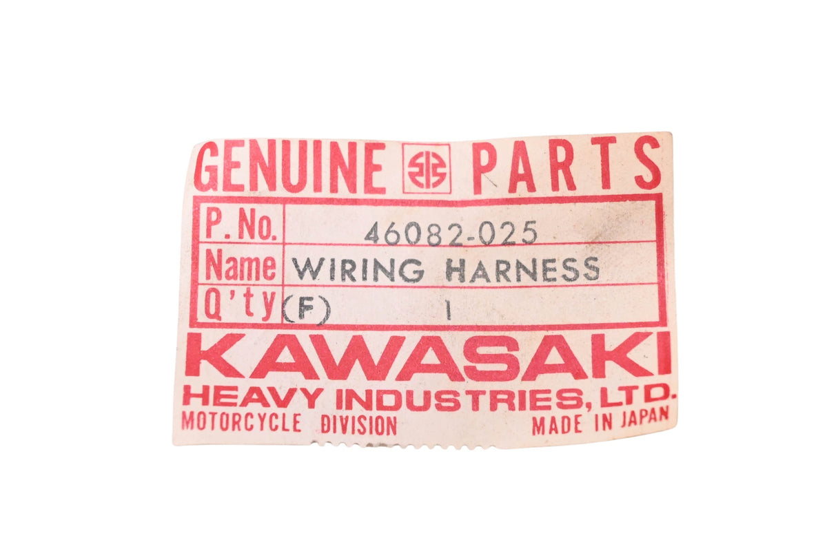 New OEM Kawasaki 46082-025 Dual Purpose Wiring Harness NOS
