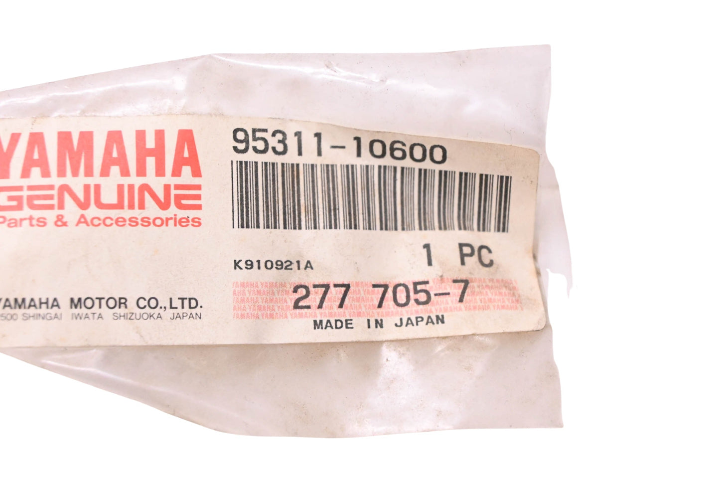 New OEM Yamaha 95311-10600-00 Bolt 5x50 NOS