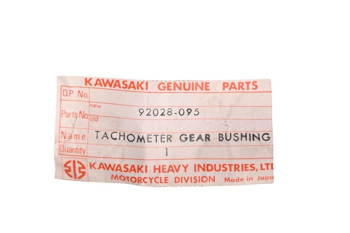New OEM Kawasaki 92028-095 Tachometer Gear Bushing NOS