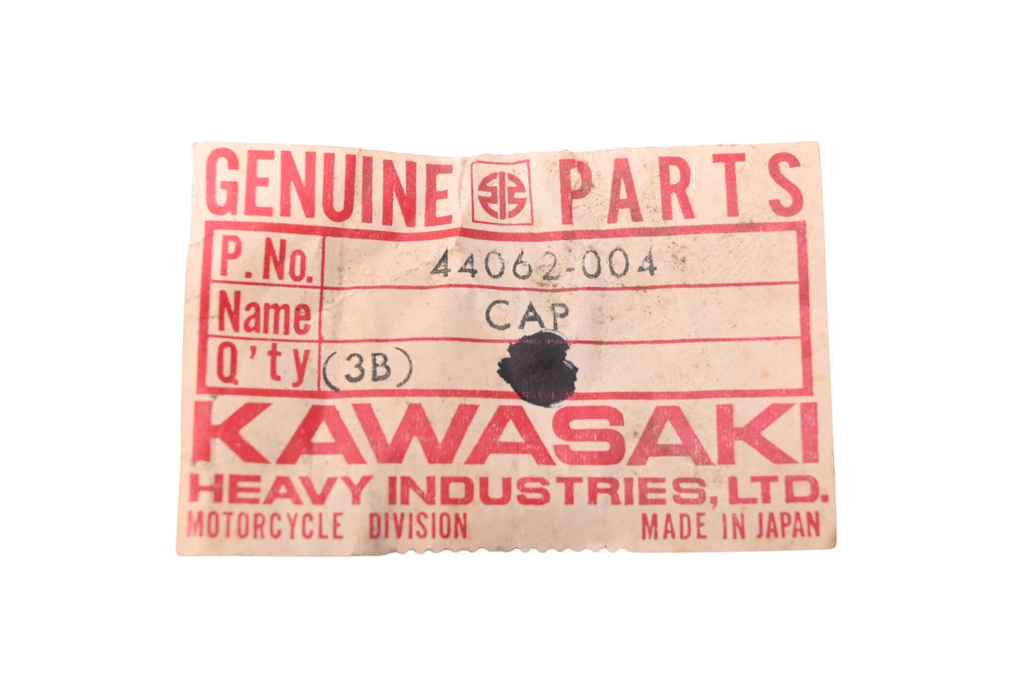 New OEM Kawasaki 44062-004 Fork Top Cap NOS
