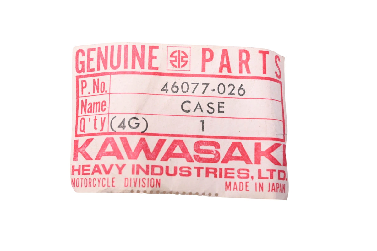 New OEM Kawasaki 46077-026 Left Hand Lower Switch Case NOS