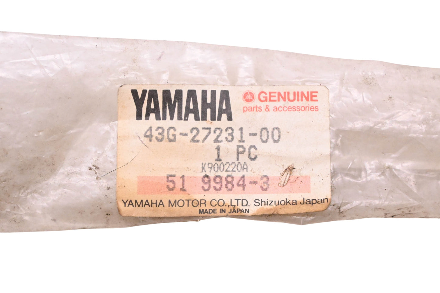 New OEM Yamaha 43G-27231-00-00 Brake Rod Adjusting Nut NOS