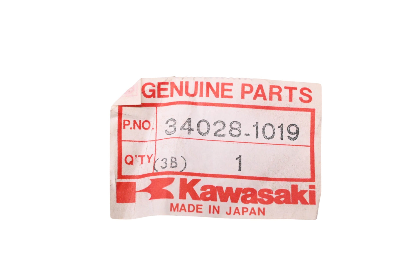 New OEM Kawasaki 34028-1019 Left Foot Rest NOS