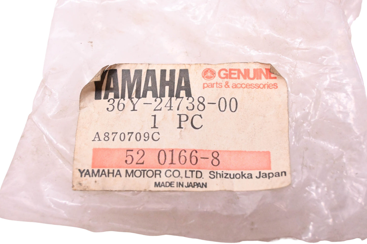 New OEM Yamaha 36Y-24738-00-00 Seat Bracket NOS