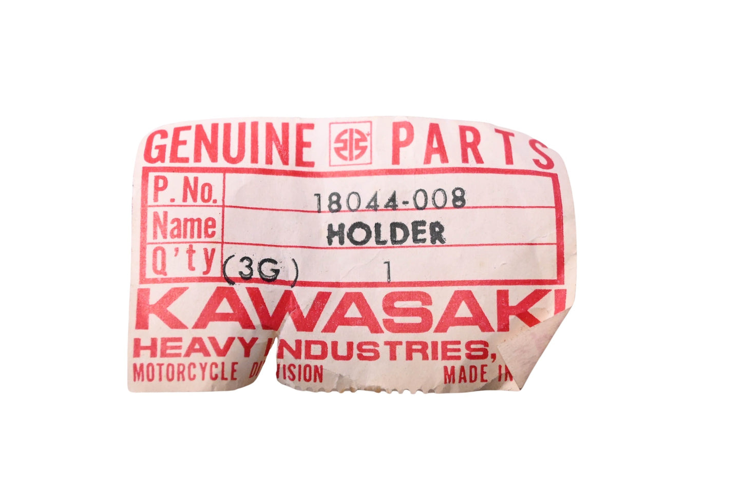 New OEM Kawasaki 18044-008 Muffler Connecter Holder NOS