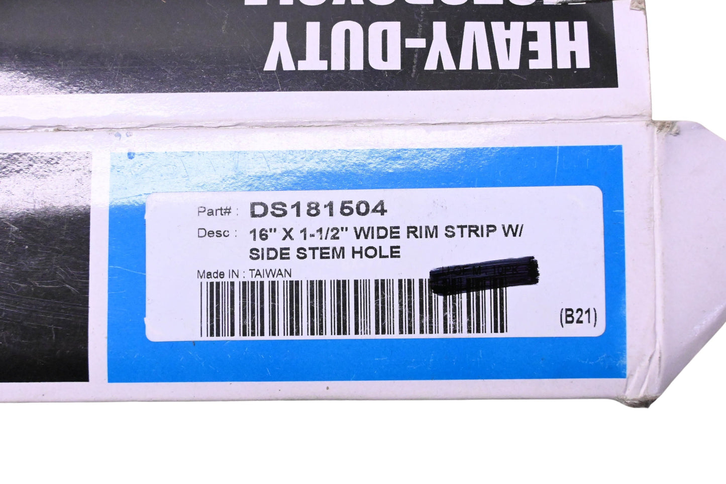 Drag Specialties DS181504 16" x 1-1/2" Rim Strip & Side Stem Hole NOS