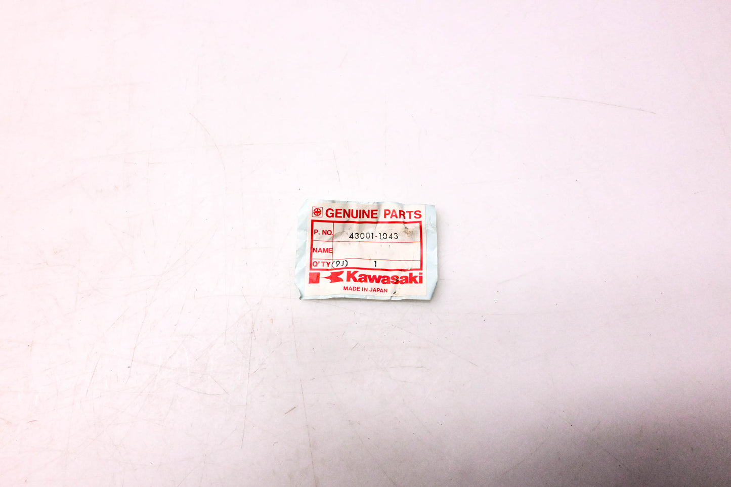 New OEM Kawasaki 43001-1043 Brake Pedal NOS