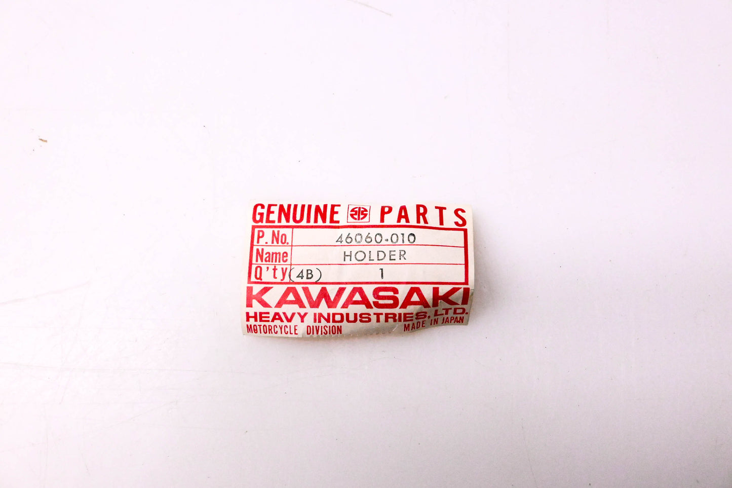 New OEM Kawasaki 46060-010 Brake Lever Holder NOS