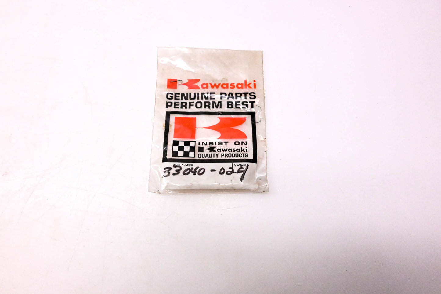 New OEM Kawasaki 33040-024 Left Hand Chain Adjuster NOS