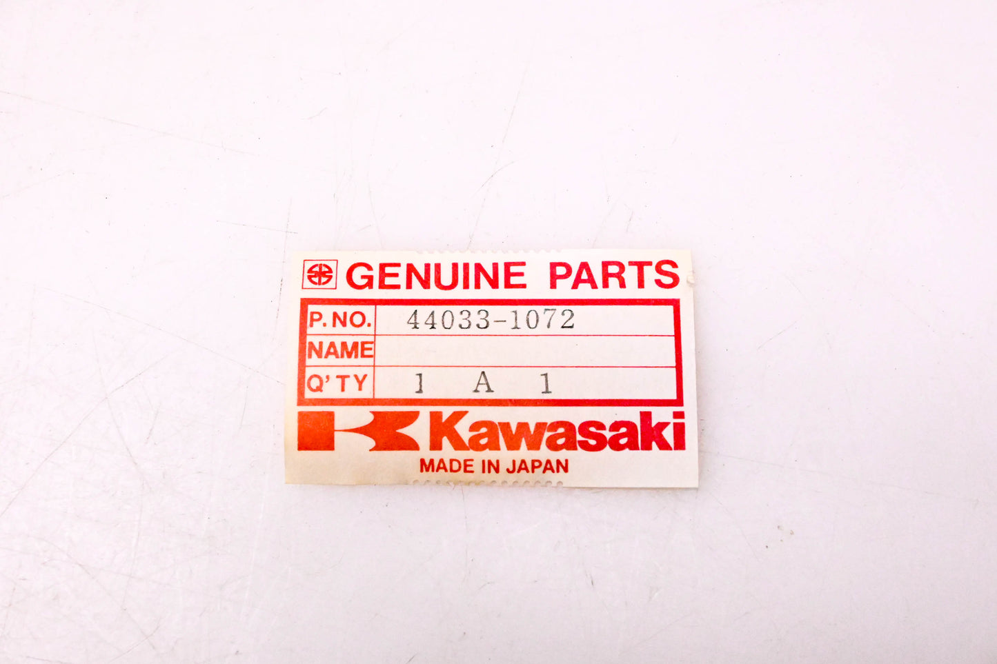 New OEM Kawasaki 44033-1072 Left Fork Cover NOS
