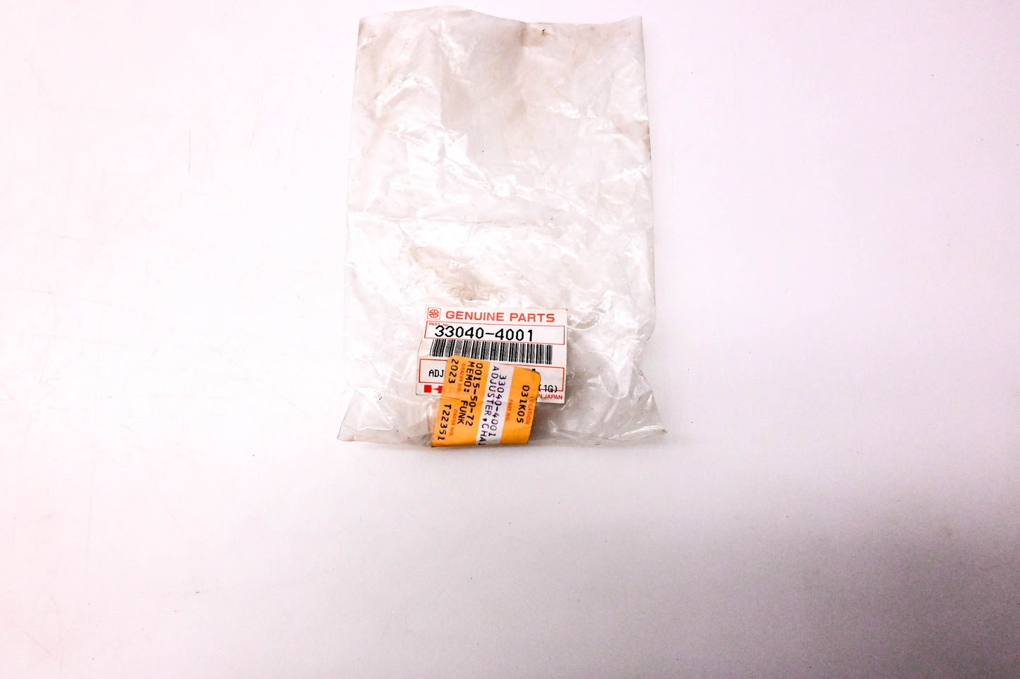 New OEM Kawasaki 33040-4001 Chain Adjuster NOS