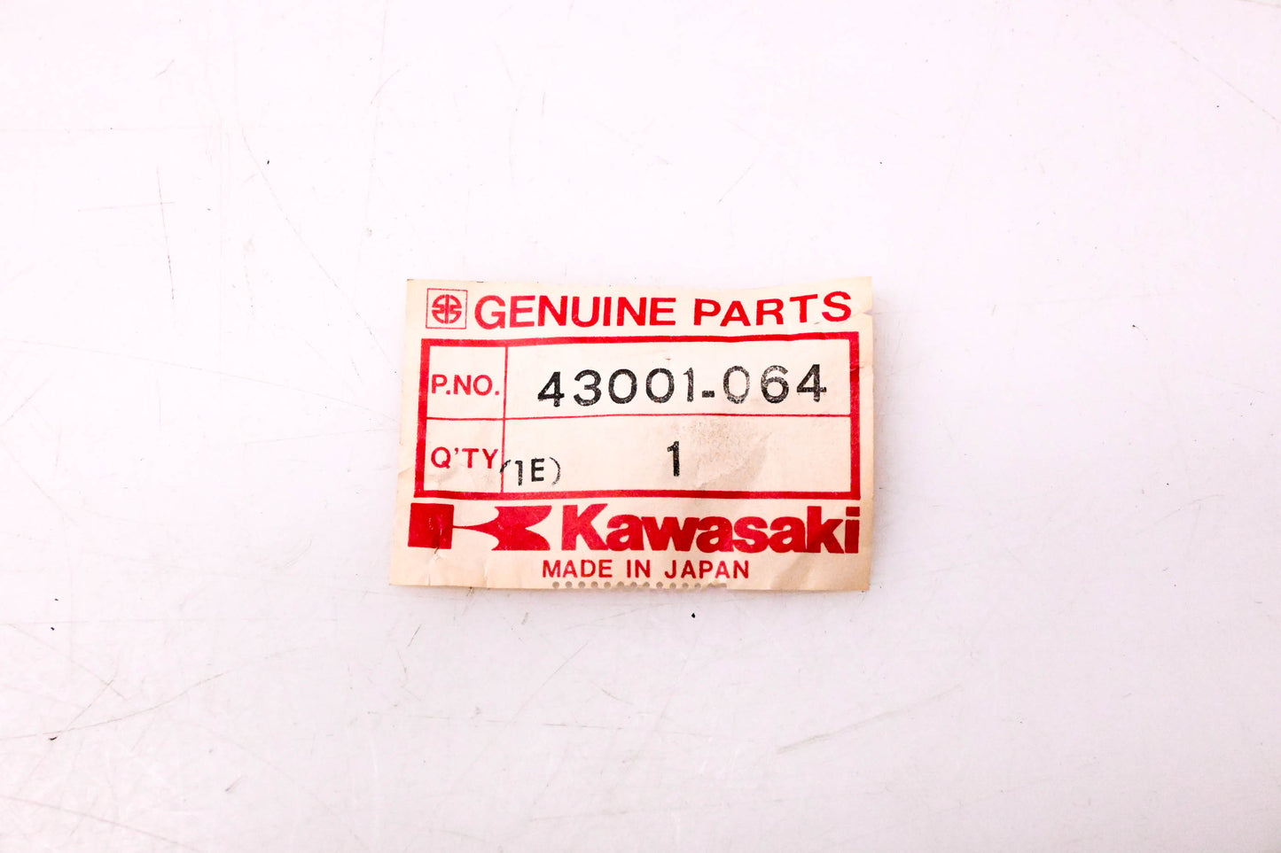 New OEM Kawasaki 43001-064 Rear Brake Pedal NOS