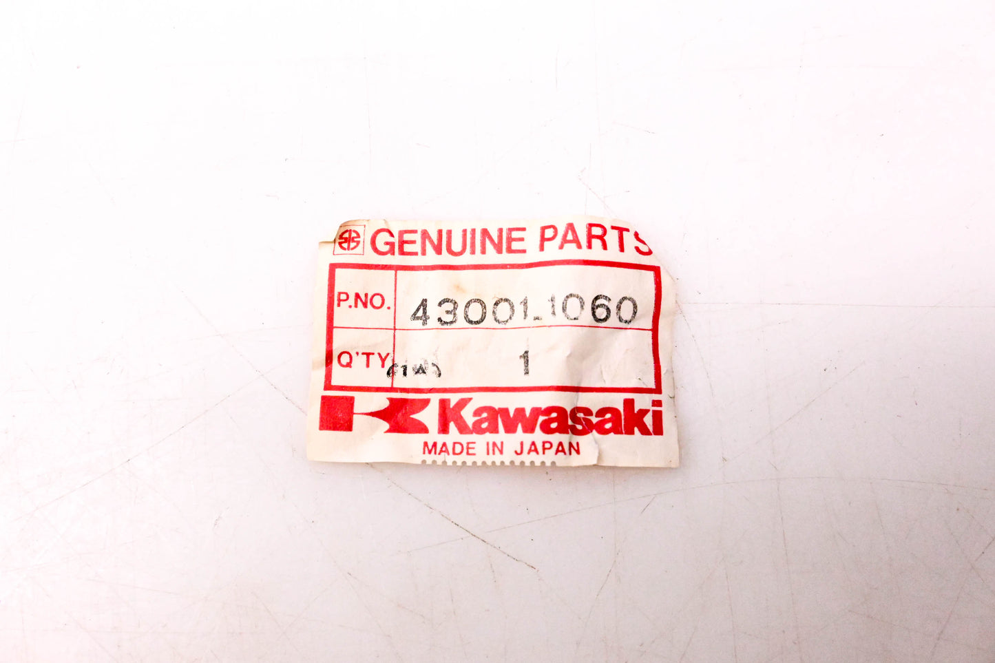 New OEM Kawasaki 43001-1060 Brake Pedal NOS