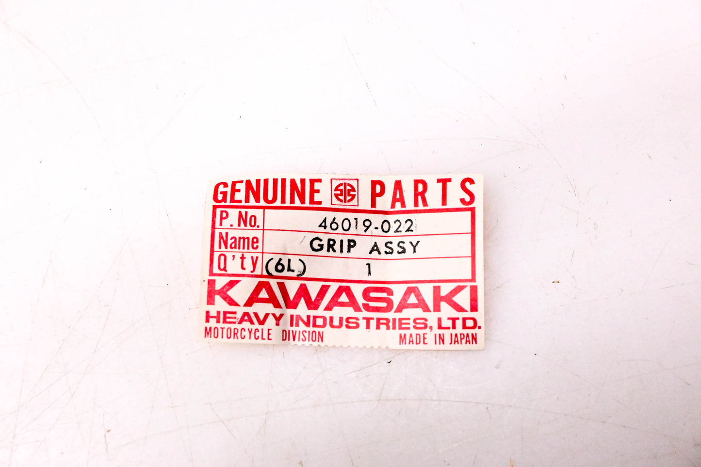 New OEM Kawasaki 46019-022 Throttle Grip Assembly NOS