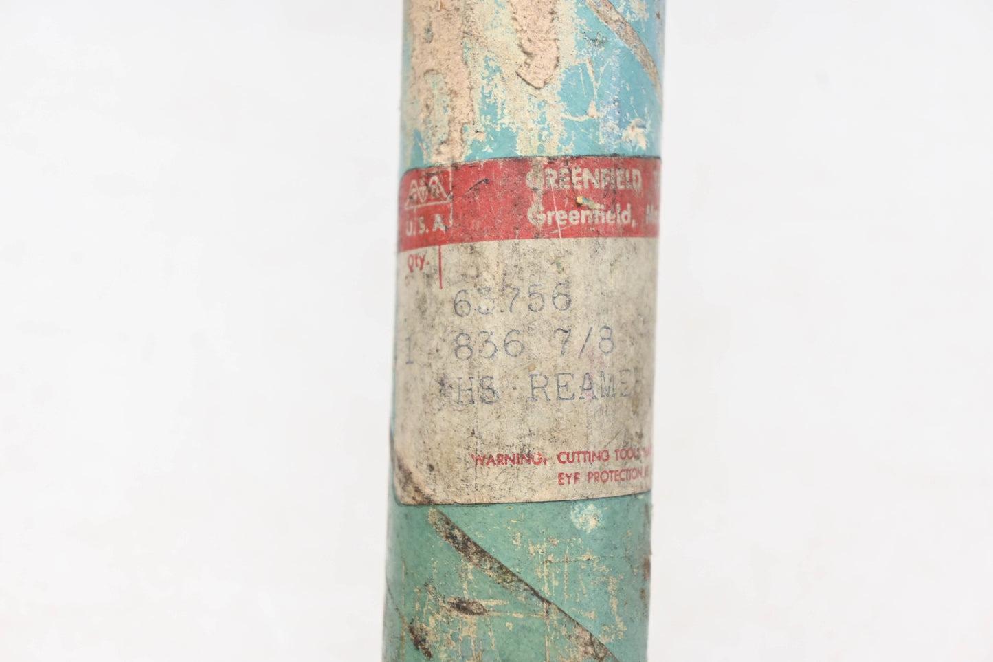 Greenfield 65756 7/8" HS Spiral Flute Chucking Reamer