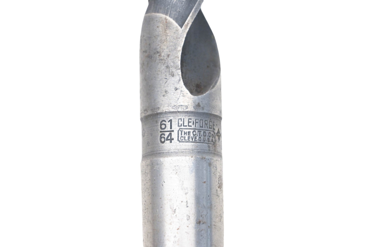 Cle-Forge DE012-25 61/64" HS Morse Taper Drill Bit