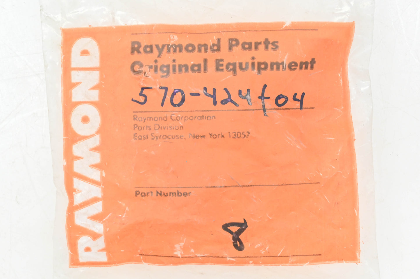 Raymond 570-424/04, 570-424-04, 57042404 Flat Philips Head 5/16-24 Screws Qty 8 NOS