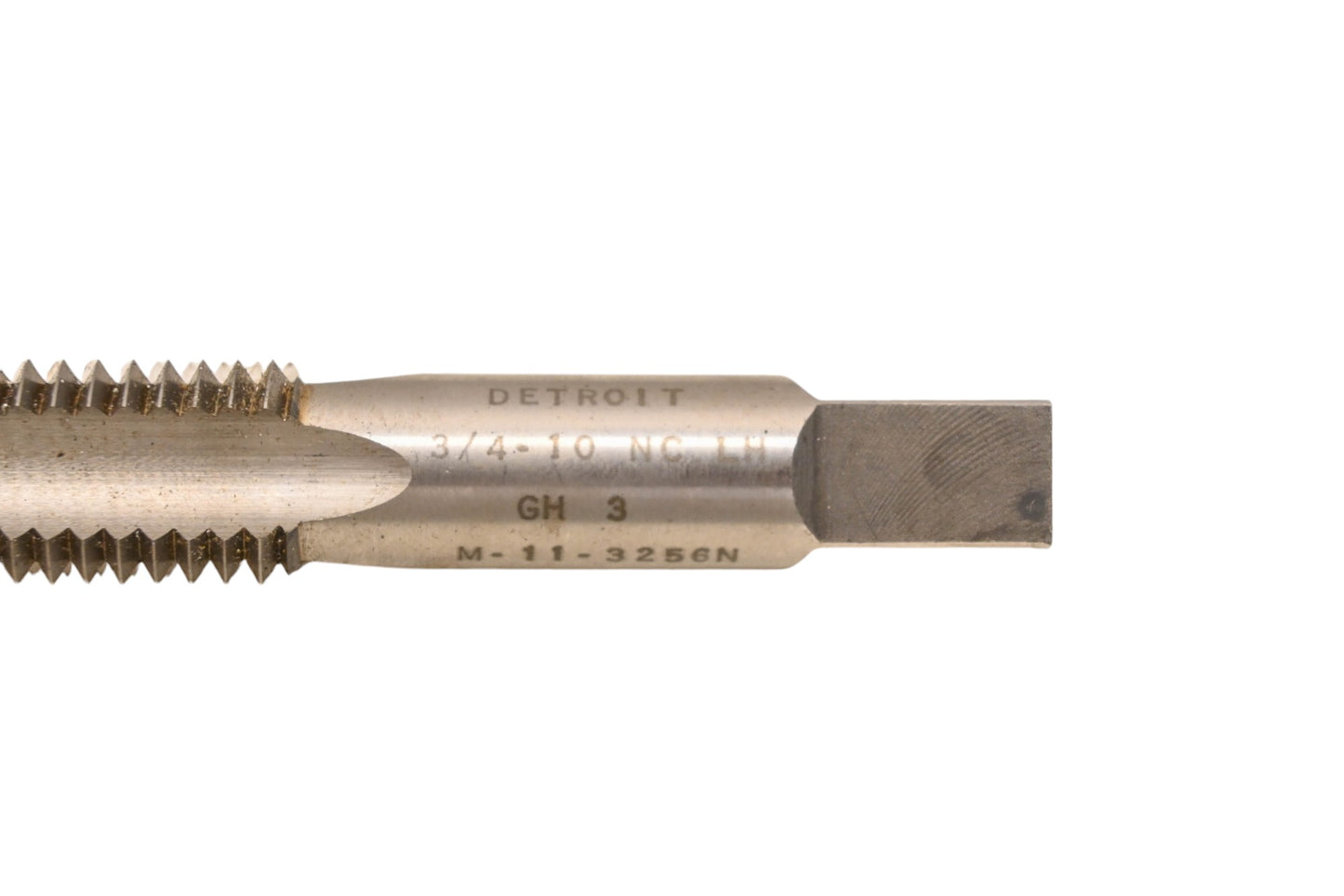 Detroit BL006-16 3/4"-10 NC GH3 LH Taper Hand Tap