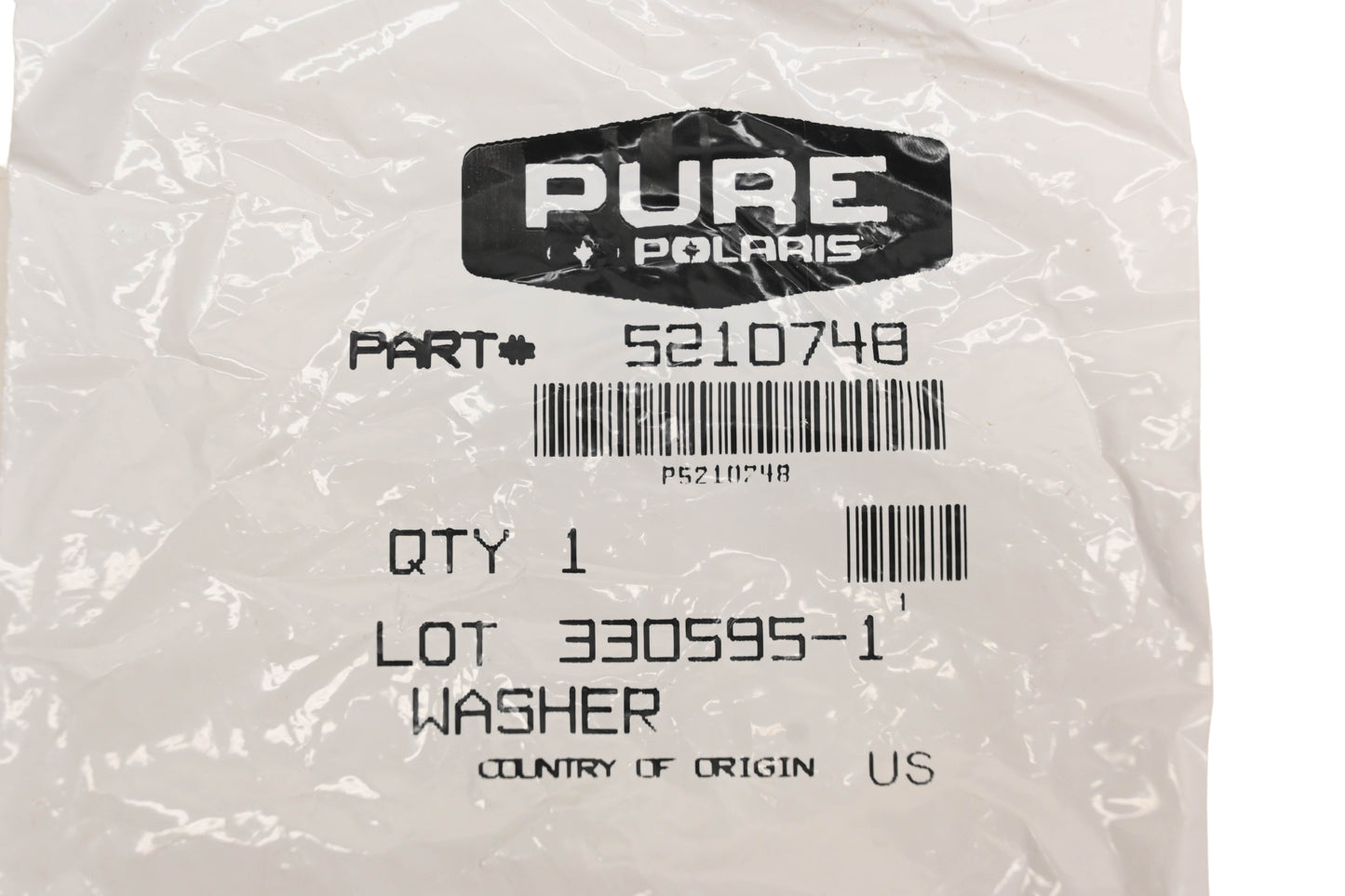 New OEM Polaris 5210748 Washers Qty 3 NOS
