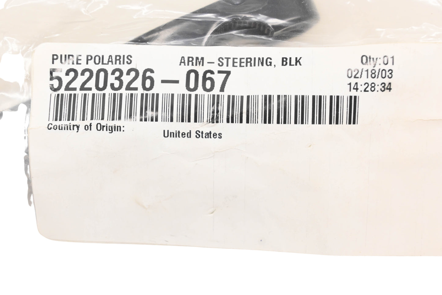 New OEM Polaris 5220326-067 Steering Arm NOS