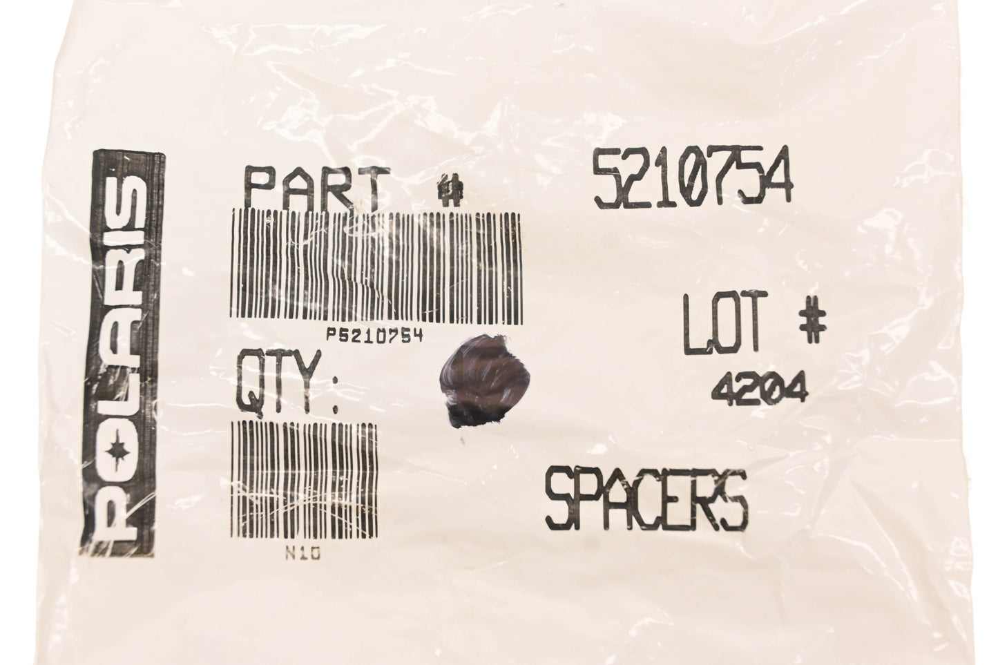 New OEM Polaris 5210754 Spacers Qty 2 NOS