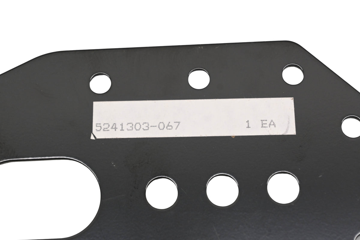 New OEM Polaris 5241303-067 Left Front Suspension Pad Mounting Bracket NOS