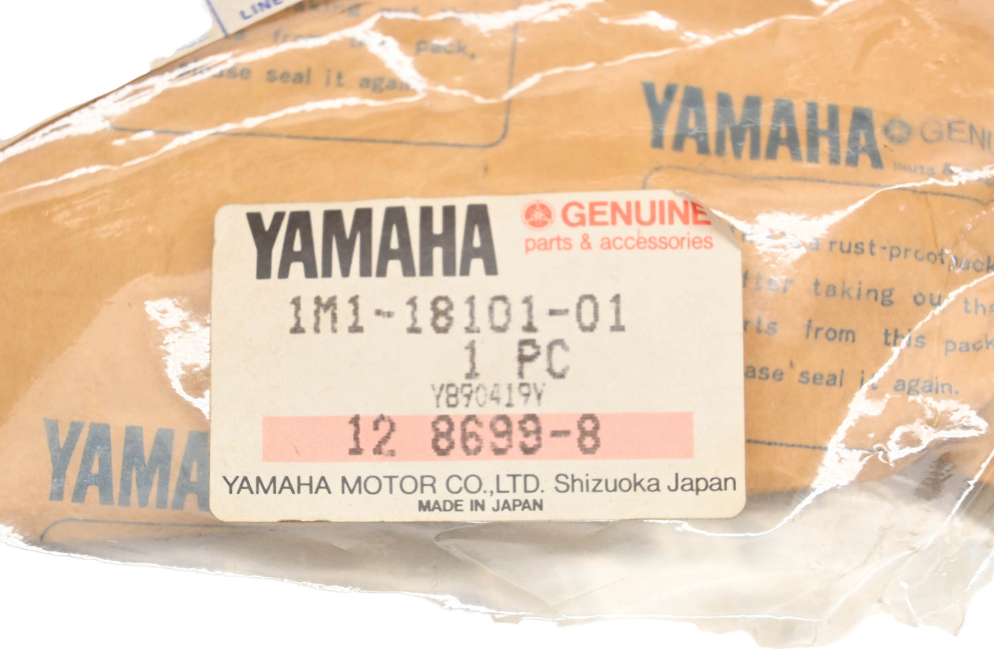 New OEM Yamaha 1M1-18101-01-00 Shift Shaft Assembly NOS