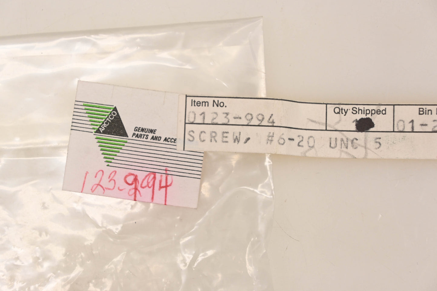 New OEM Arctic Cat 0123-994 Self Tapping Screw NOS