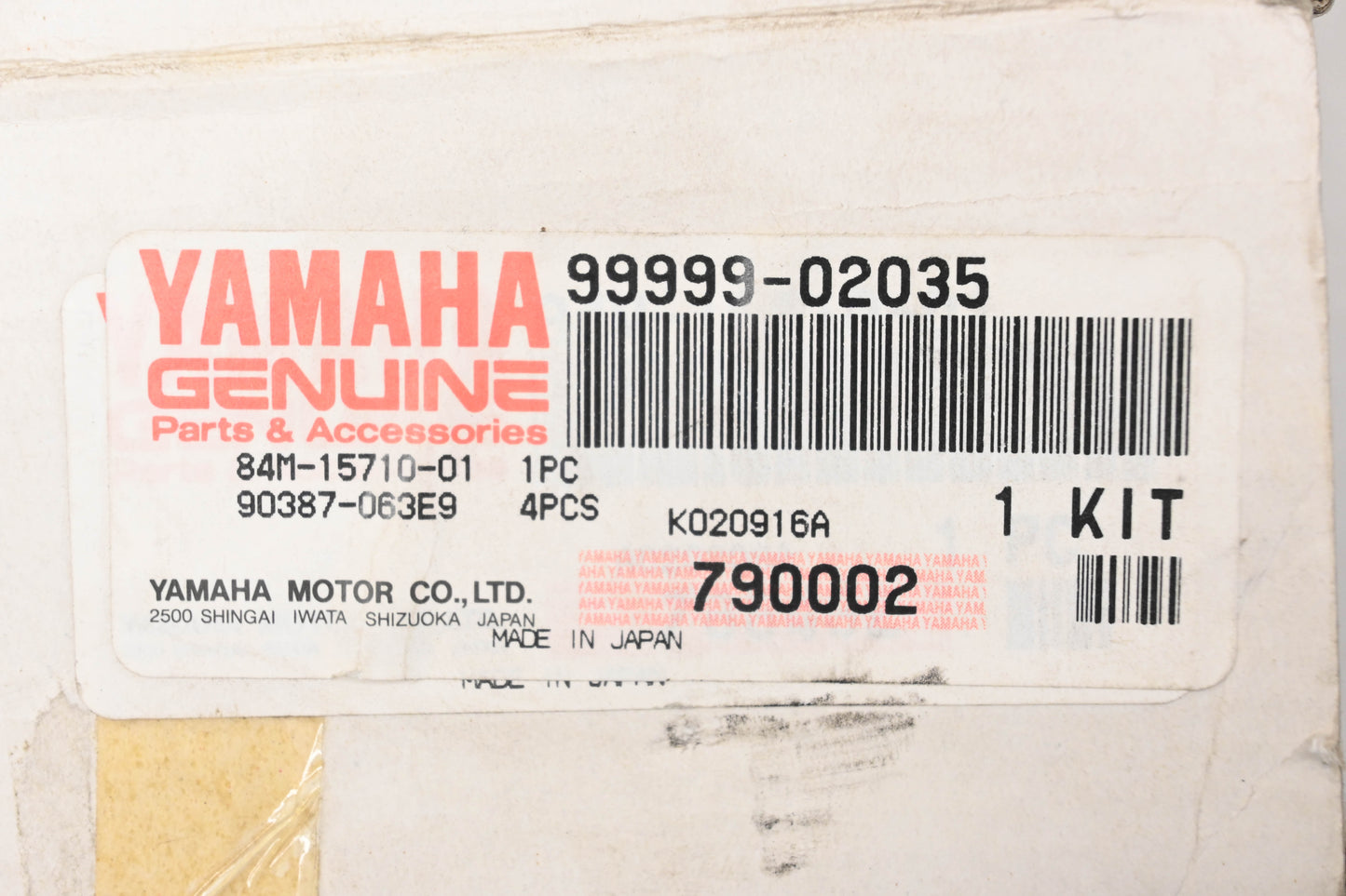 New OEM Yamaha 99999-02035 Recoil Starter Kit NOS