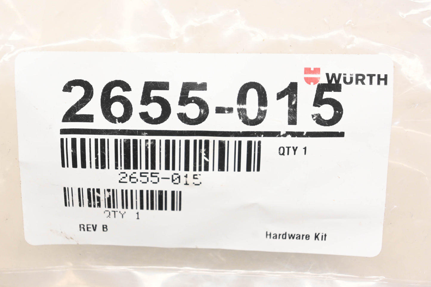 Wurth 2655-015 Hardware Kit NOS