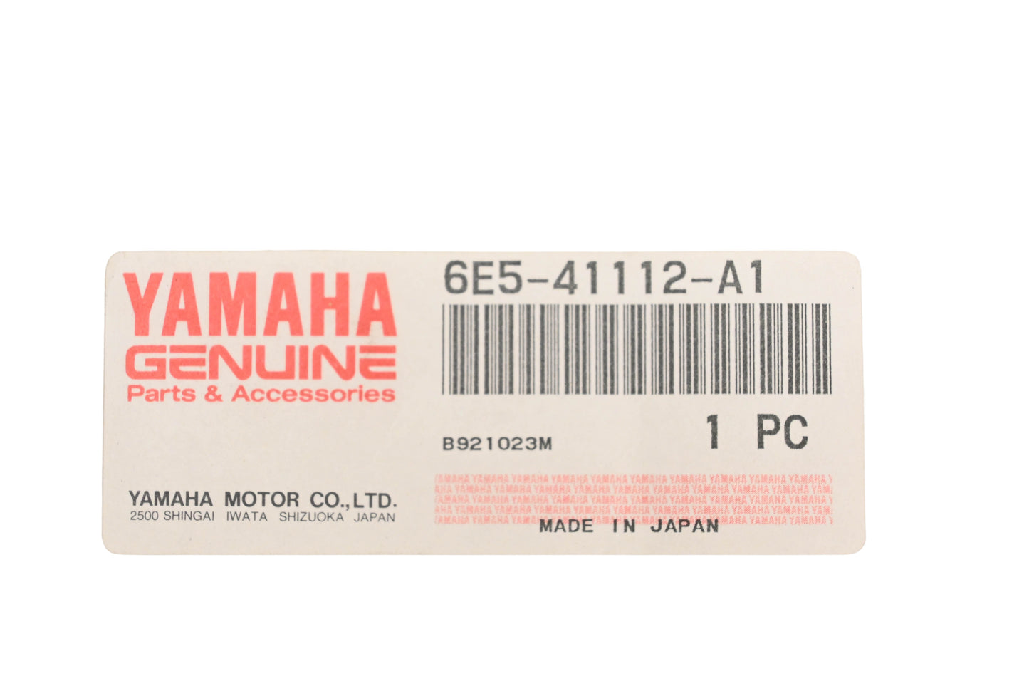 New OEM Yamaha 6E5-41112-A1-00 Exhaust Cover Gasket NOS