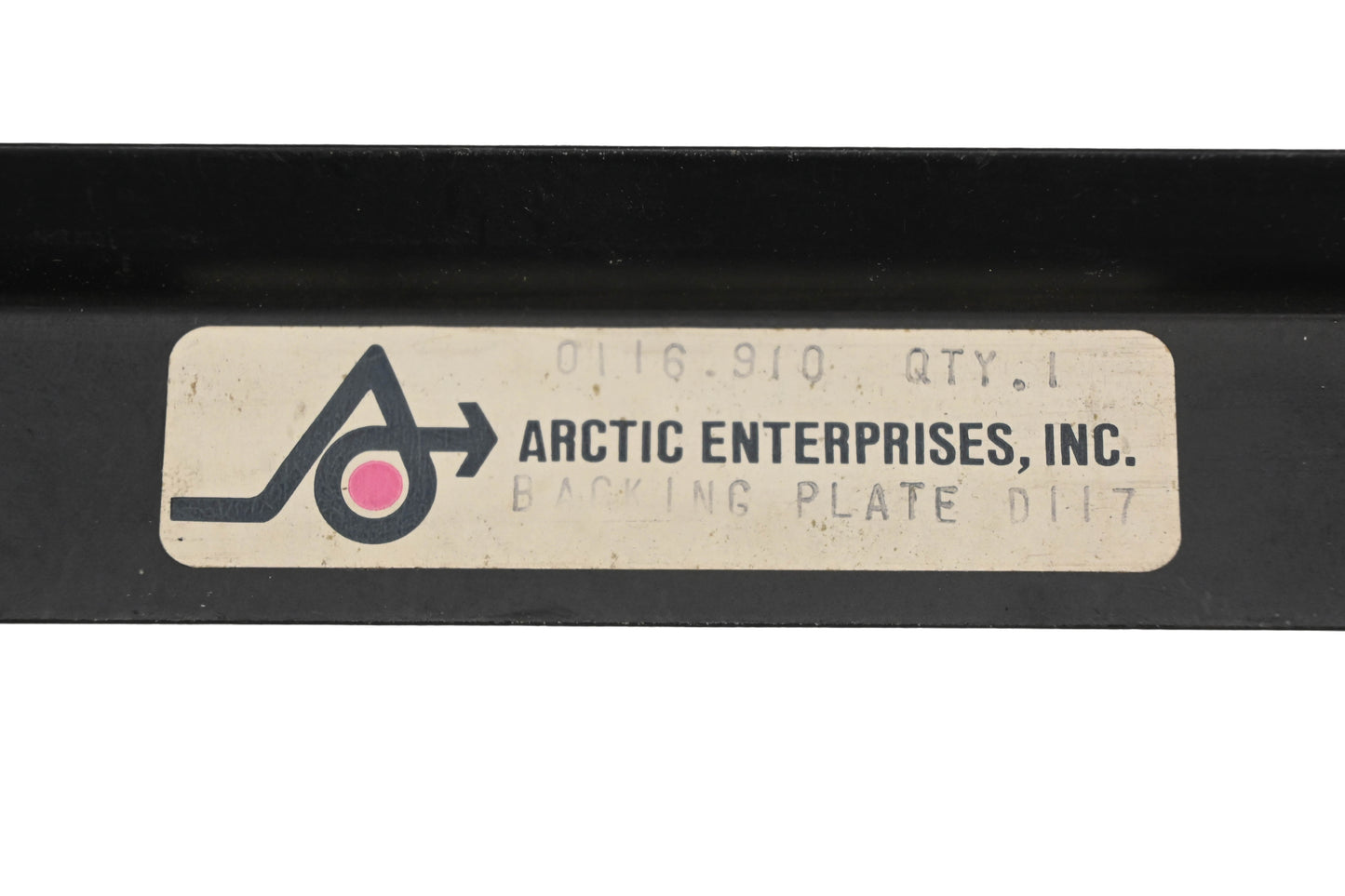 New OEM Arctic Cat 0116-910 Snowflap Backing Plate NOS