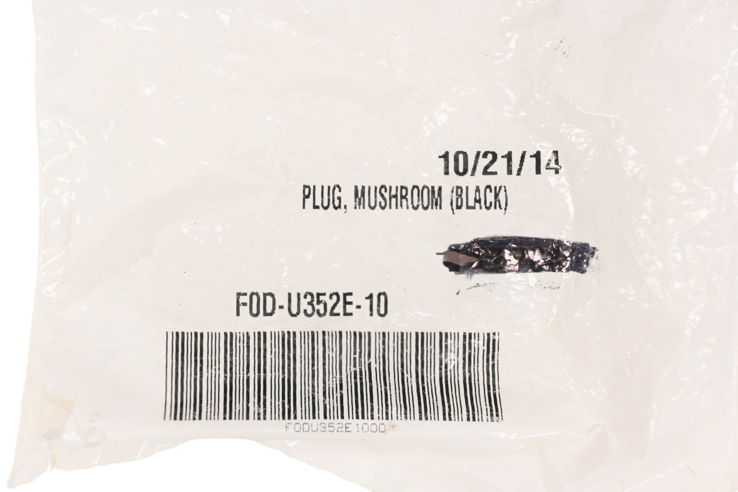 New OEM Yamaha F0D-U352E-10-00 Black Mushroom Plug NOS