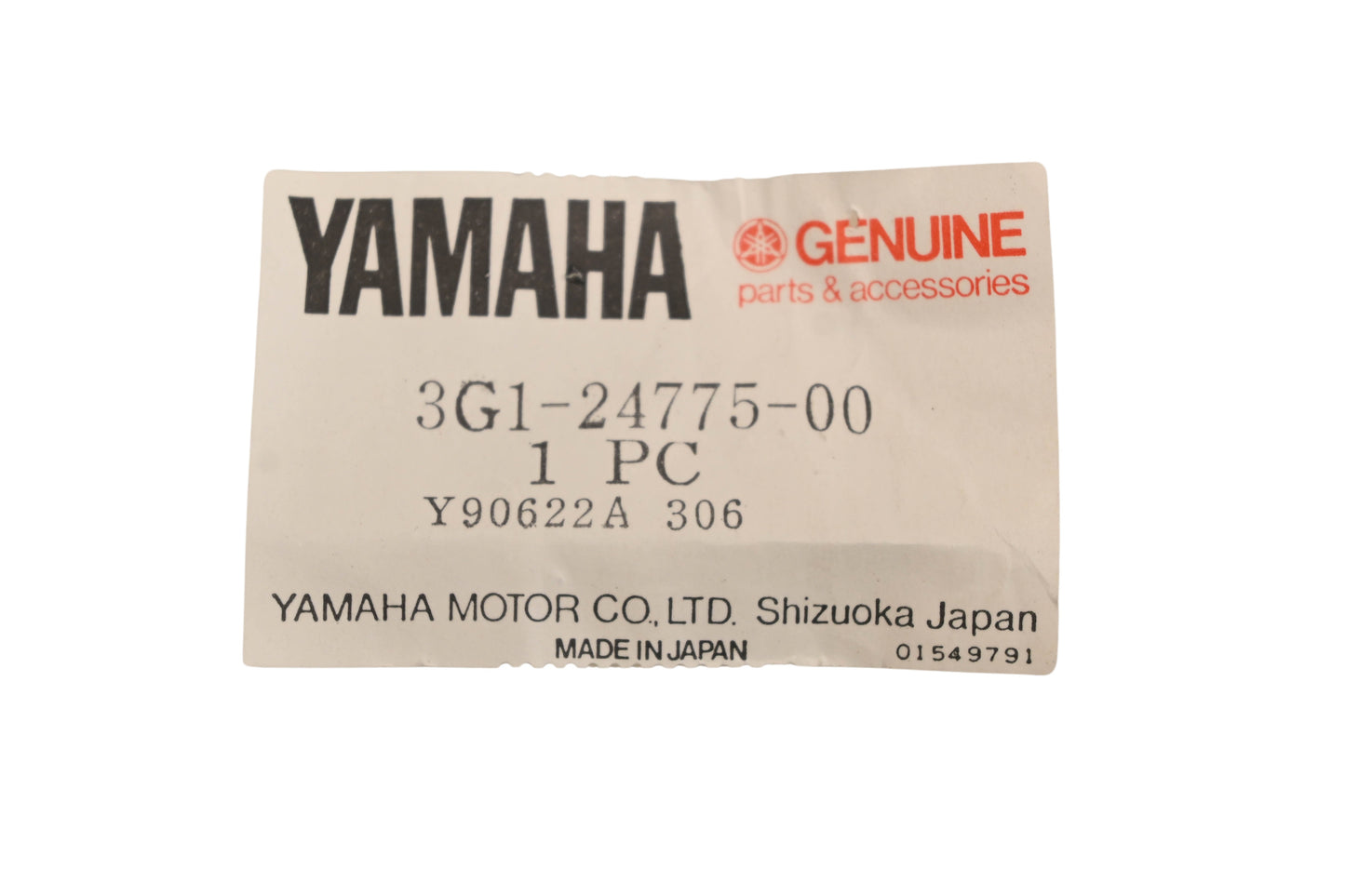 New OEM Yamaha 3G1-24775-00-00 Seat Lever Bracket NOS