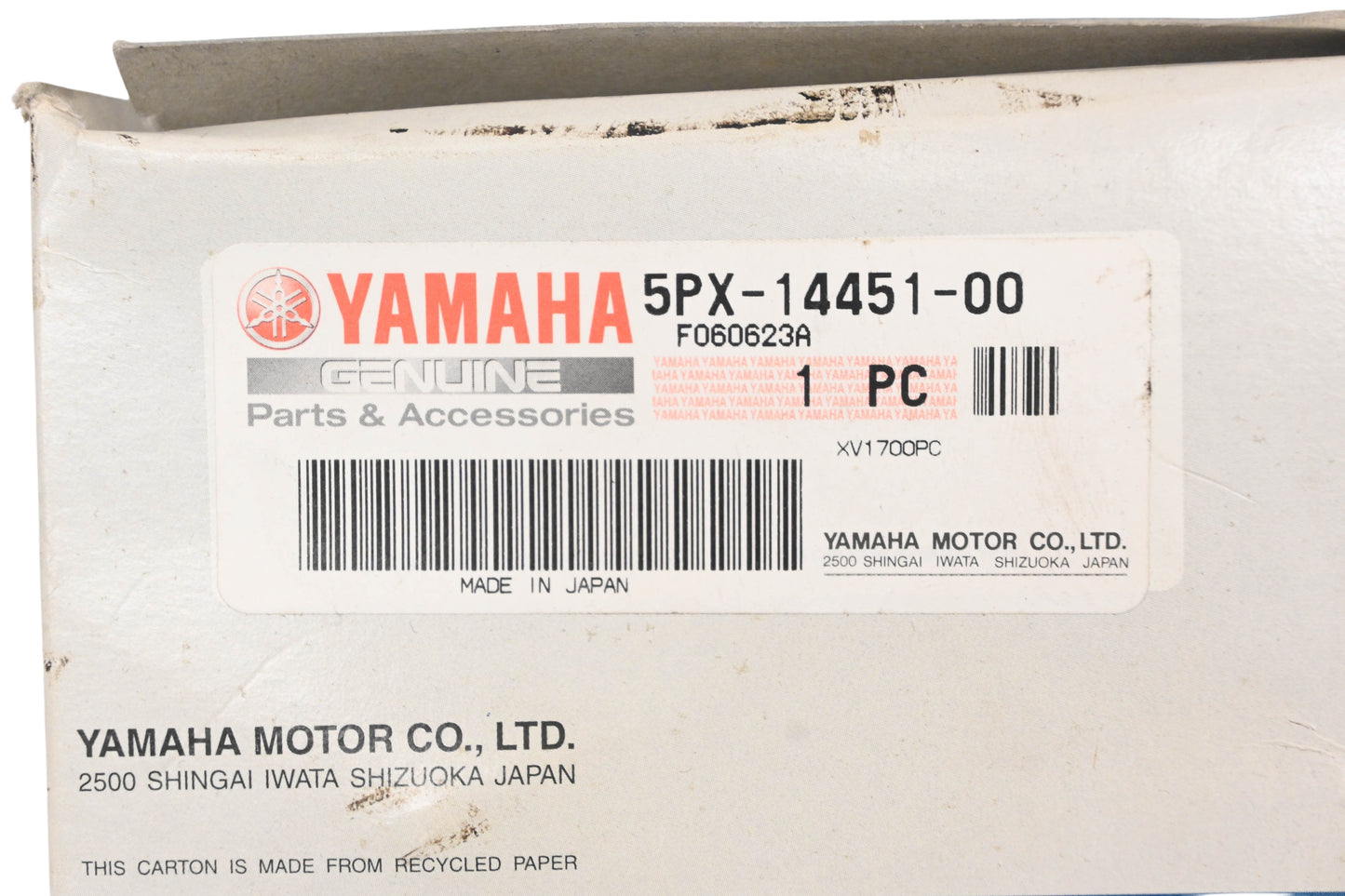 New OEM Yamaha 5PX-14451-00-00 Air Filter NOS
