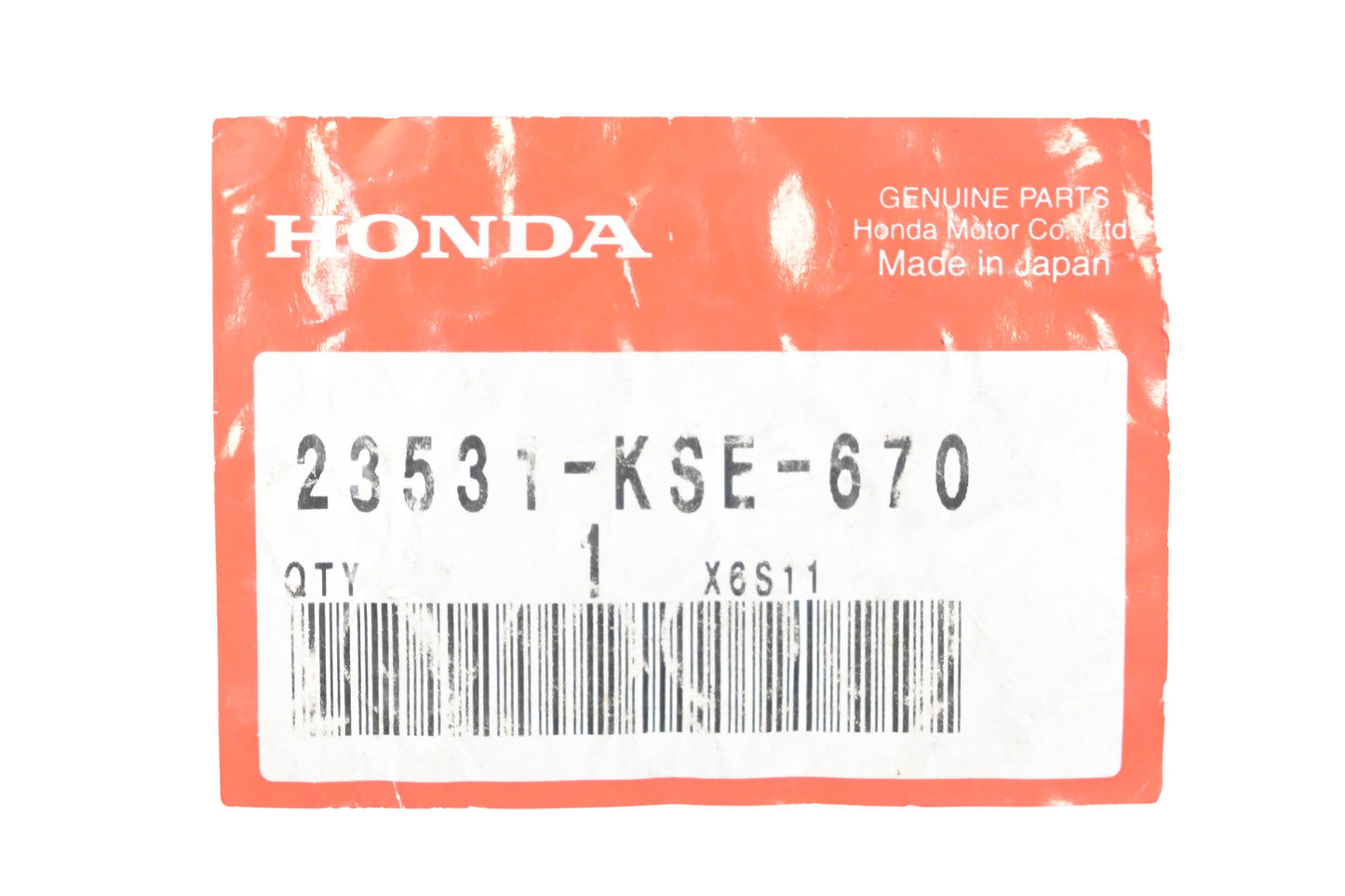 New OEM Honda 23531-KSE-670 Kickstarter Idler Gear NOS
