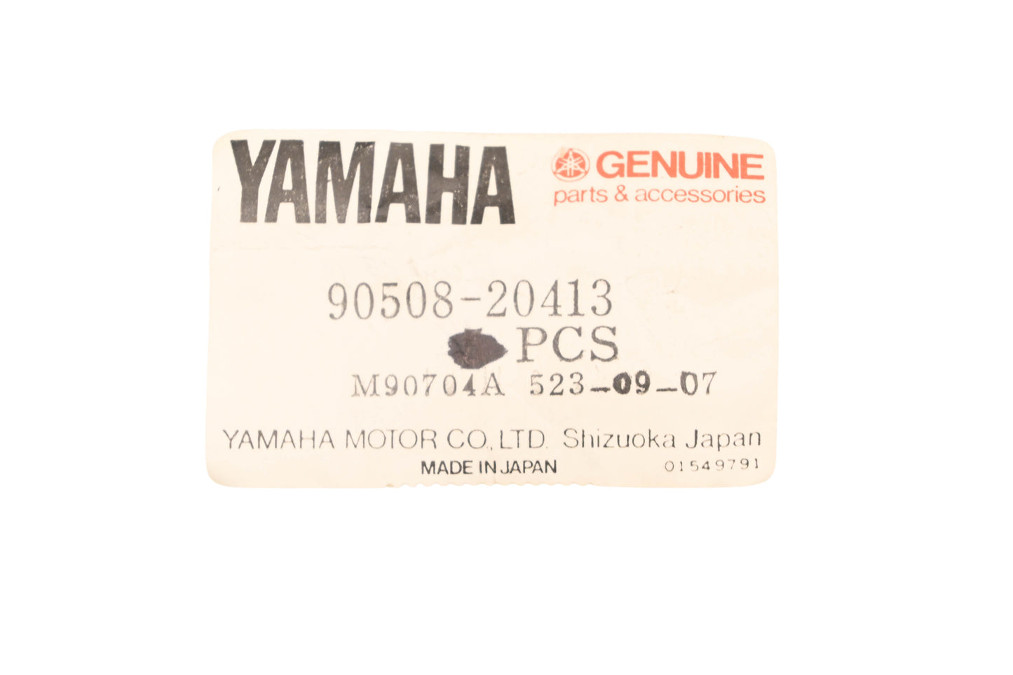 New OEM Yamaha 90508-20413-00 Torsion Spring NOS