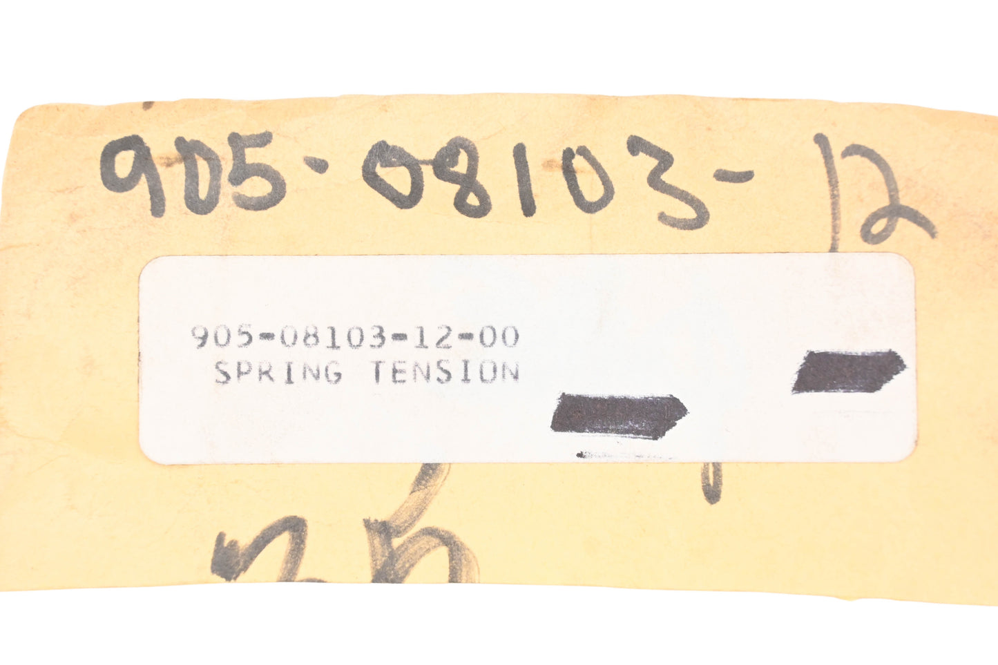 New OEM Yamaha 905-08103-12-00, 90508-10312 Tension Spring NOS