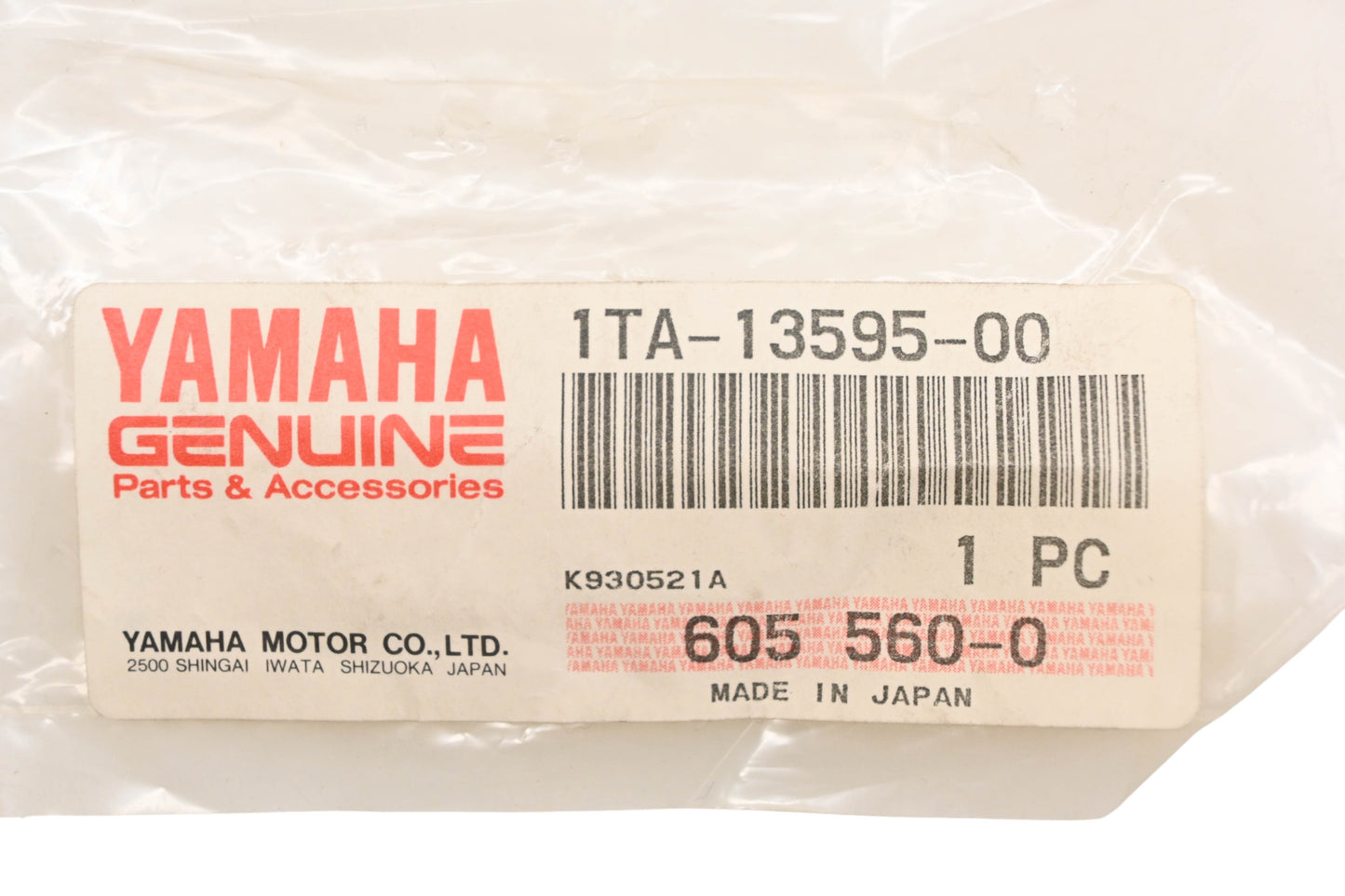 New OEM Yamaha 1TA-13595-00-00 Carburetor X Joint Fitting NOS