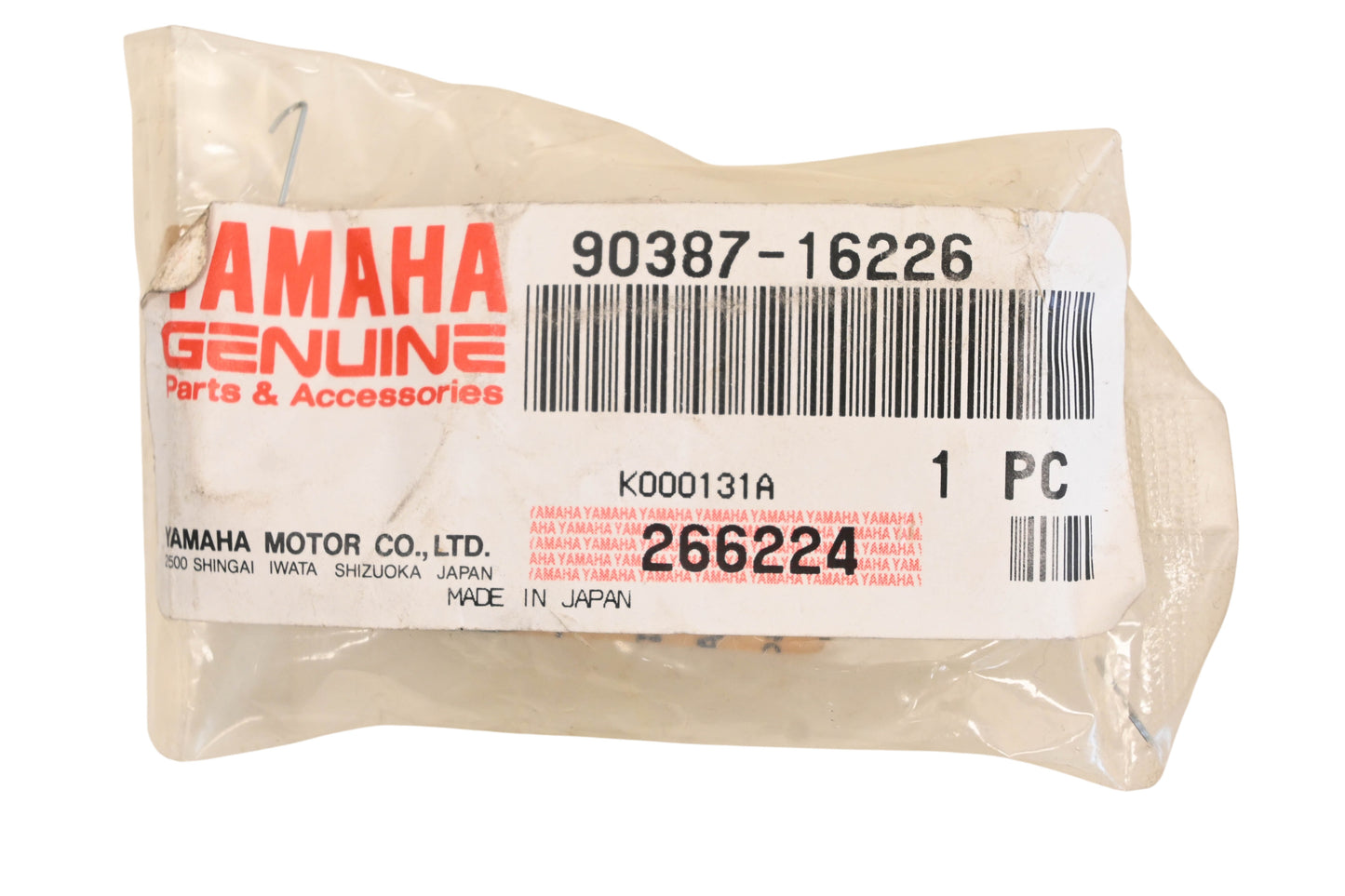 New OEM Yamaha 90387-16226-00 Rear Arm Pivot Axle Bushing NOS