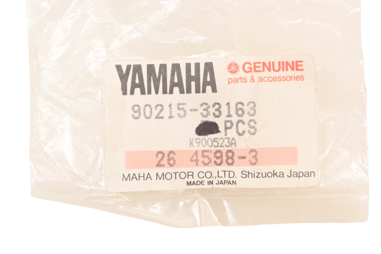 New OEM Yamaha 90215-33163-00 Lock Washer NOS