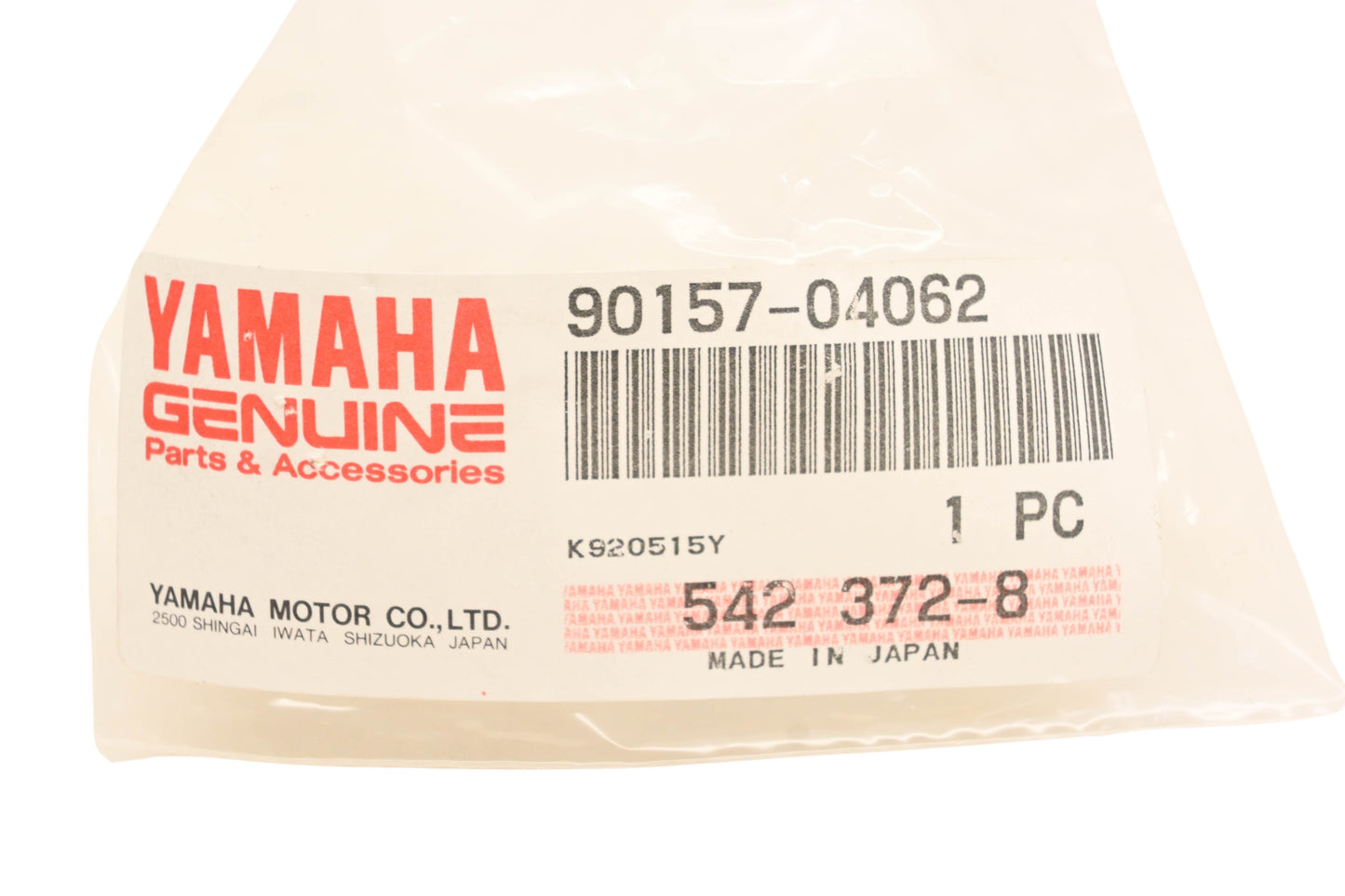 New OEM Yamaha 90157-04062-00 Pan Head Screw NOS