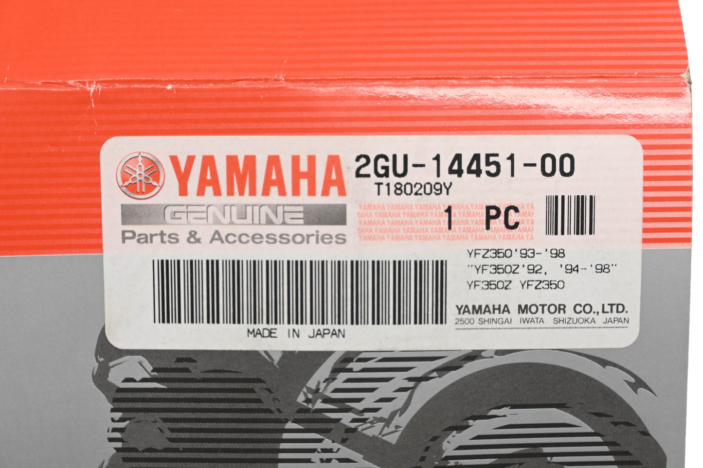 New OEM Yamaha 2GU-14451-00-00 Air Filter NOS