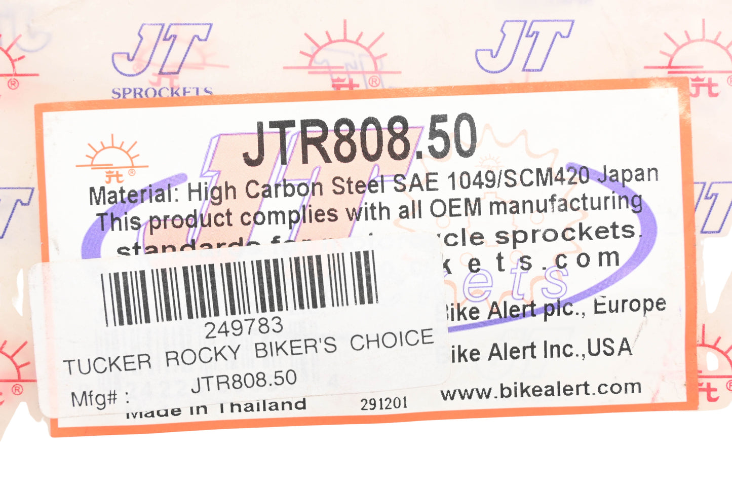 JT Sprockets JTR808.50, JTR808-50 50T Rear Sprocket NOS
