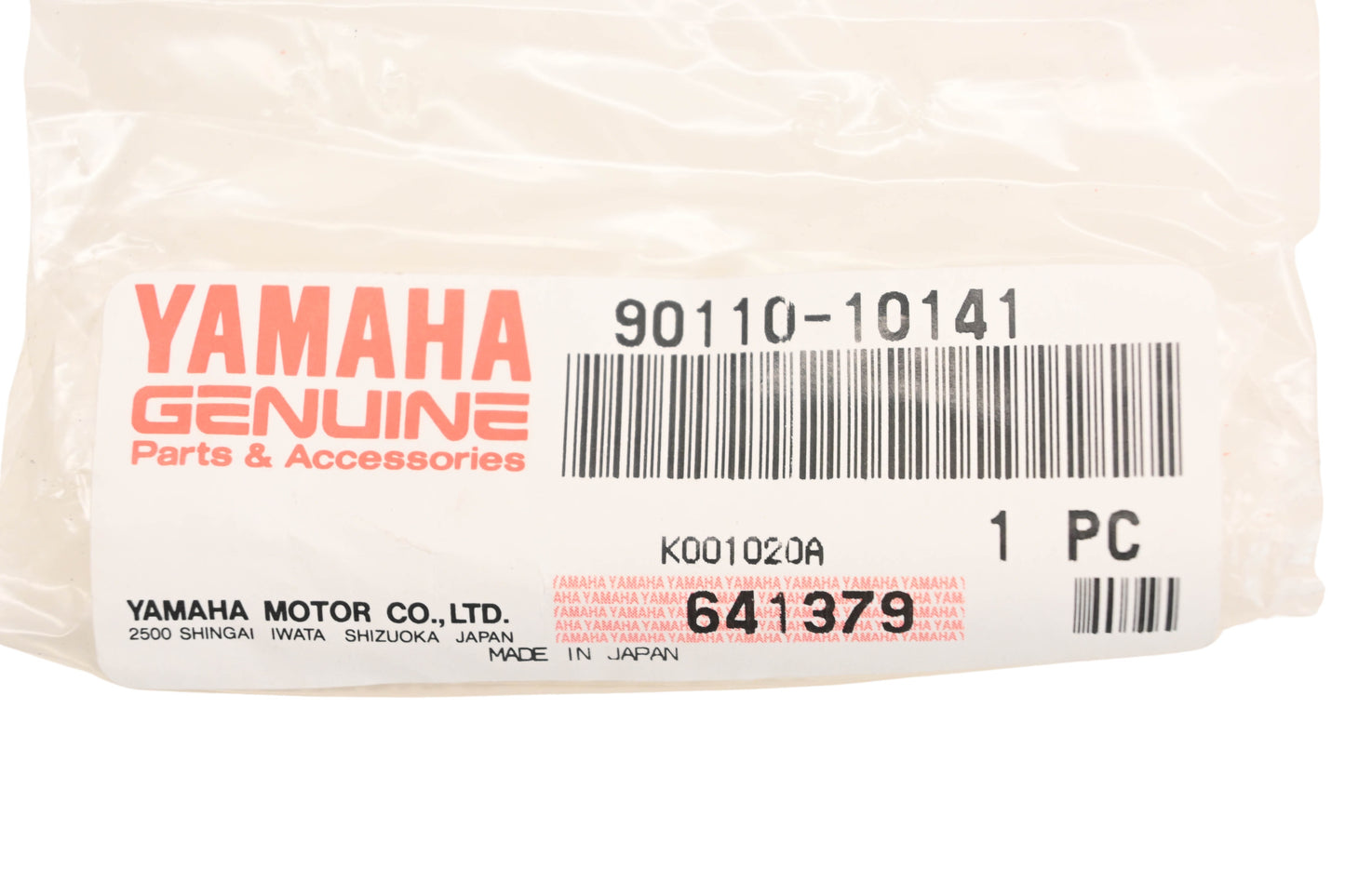 New OEM Yamaha 90110-10141-00 Hex Socket Head Bolt NOS