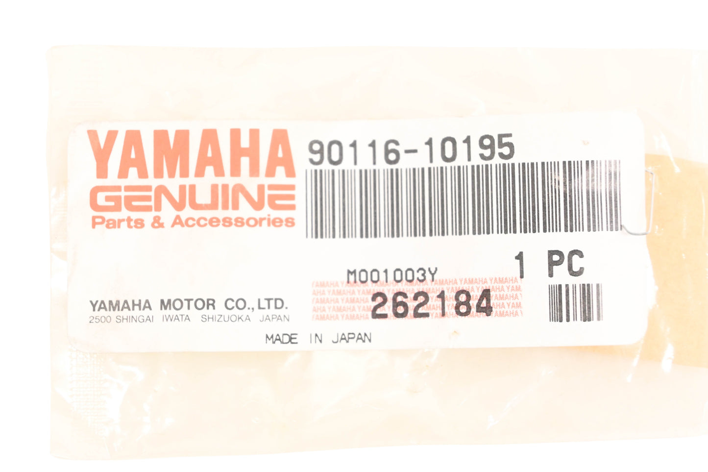 New OEM Yamaha 90116-10195-00 Stud Bolt NOS