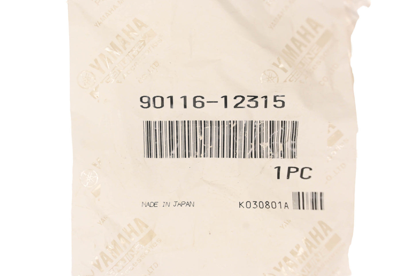 New OEM Yamaha 90116-12315-00 Stud Bolt NOS