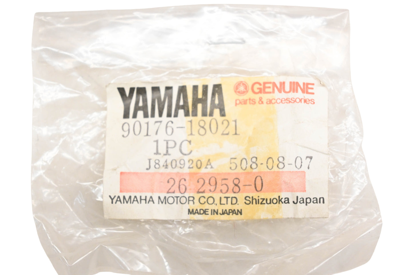 New OEM Yamaha 90176-18021-00 Crown Nut NOS